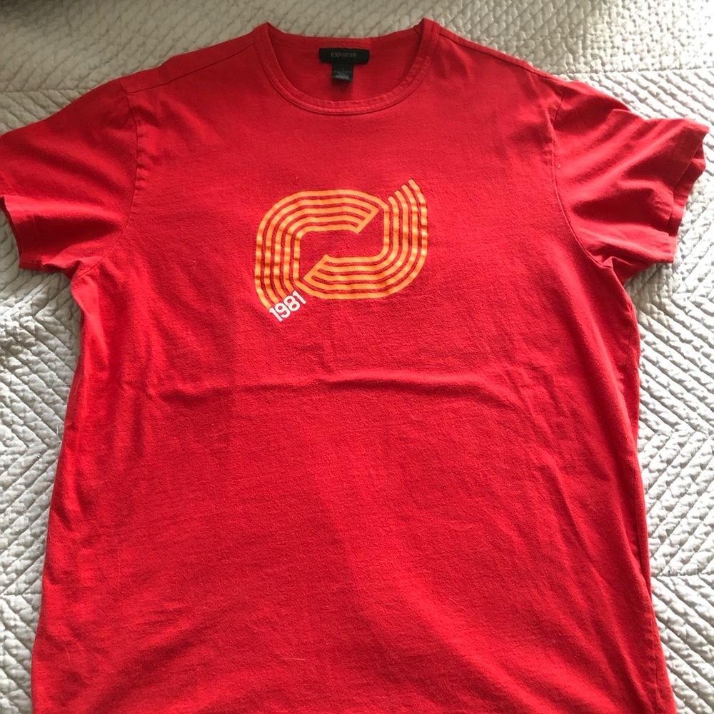 Mens Express 1981 Tshirt L